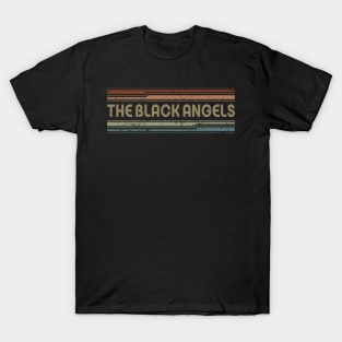 The Black Angels Retro Lines T-Shirt